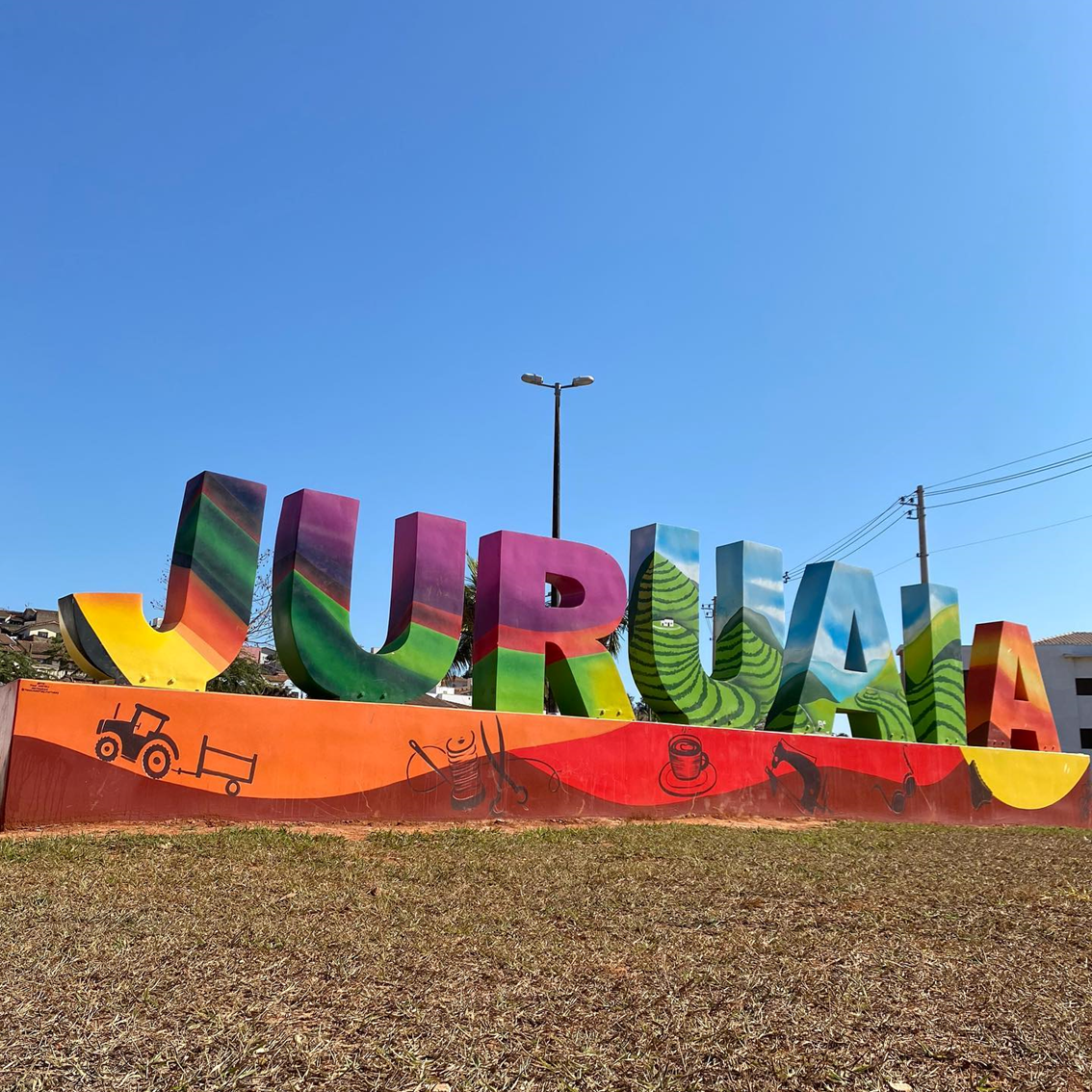 Letreiro de Juruaia